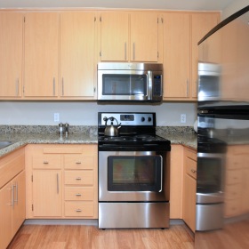 Spacious kitchens with thoughtful details