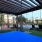 pergola near pool